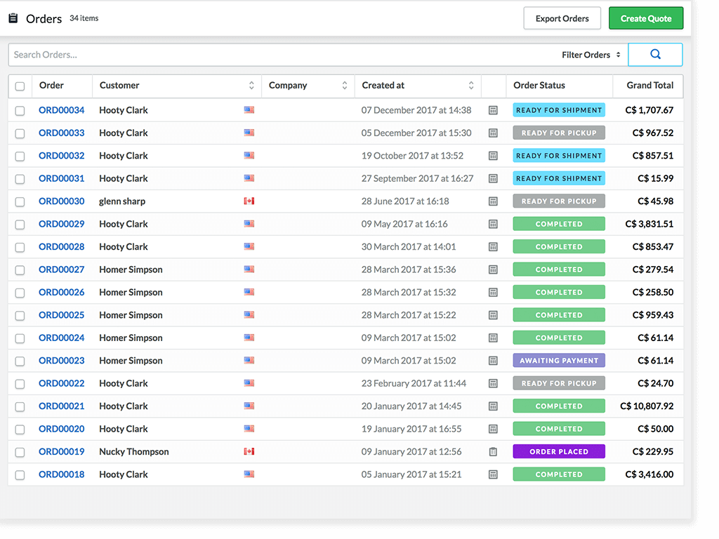 Gestion des commandes dans Lightspeed eCom
