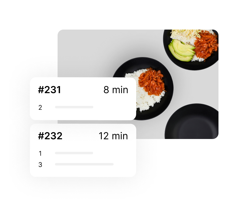 écran affichage cuisine logiciel de caisse restaurant